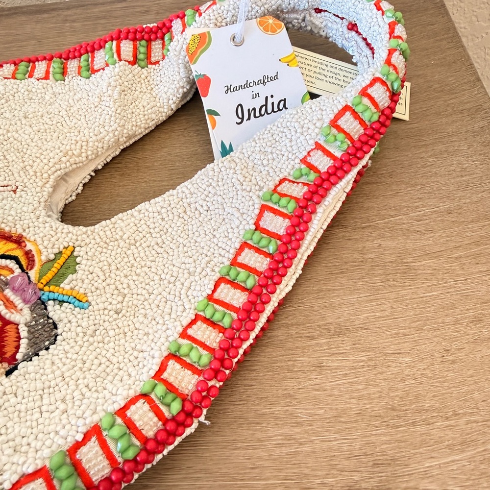 Viral Handcrafted Beaded Aperol Spritz Bag - Picture 3 of 3